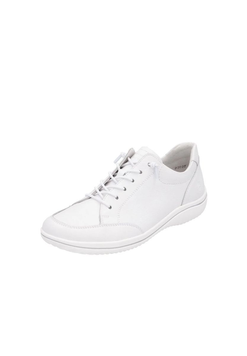 Bequemer Leder-Schnürsneaker