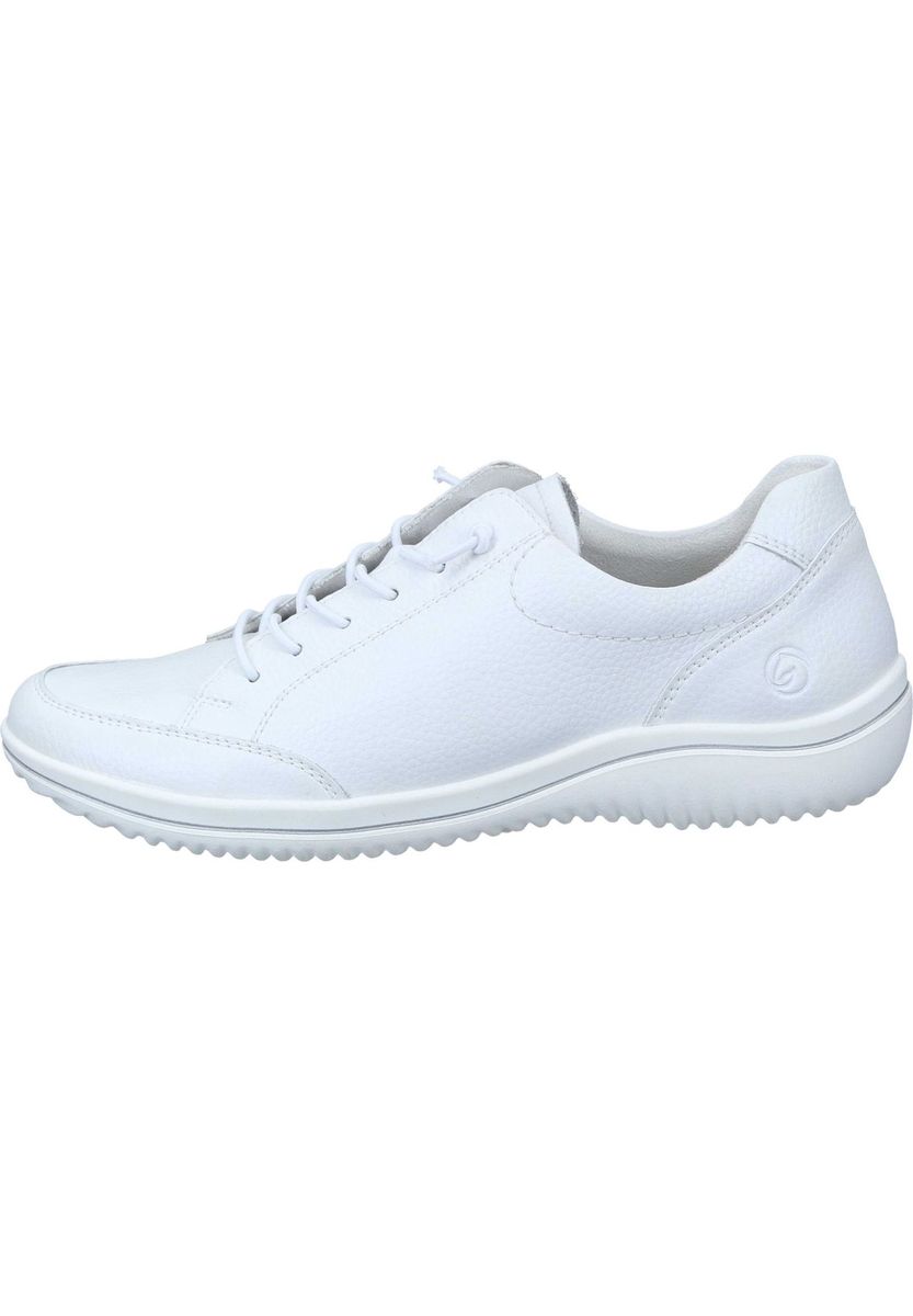 Bequemer Leder-Schnürsneaker