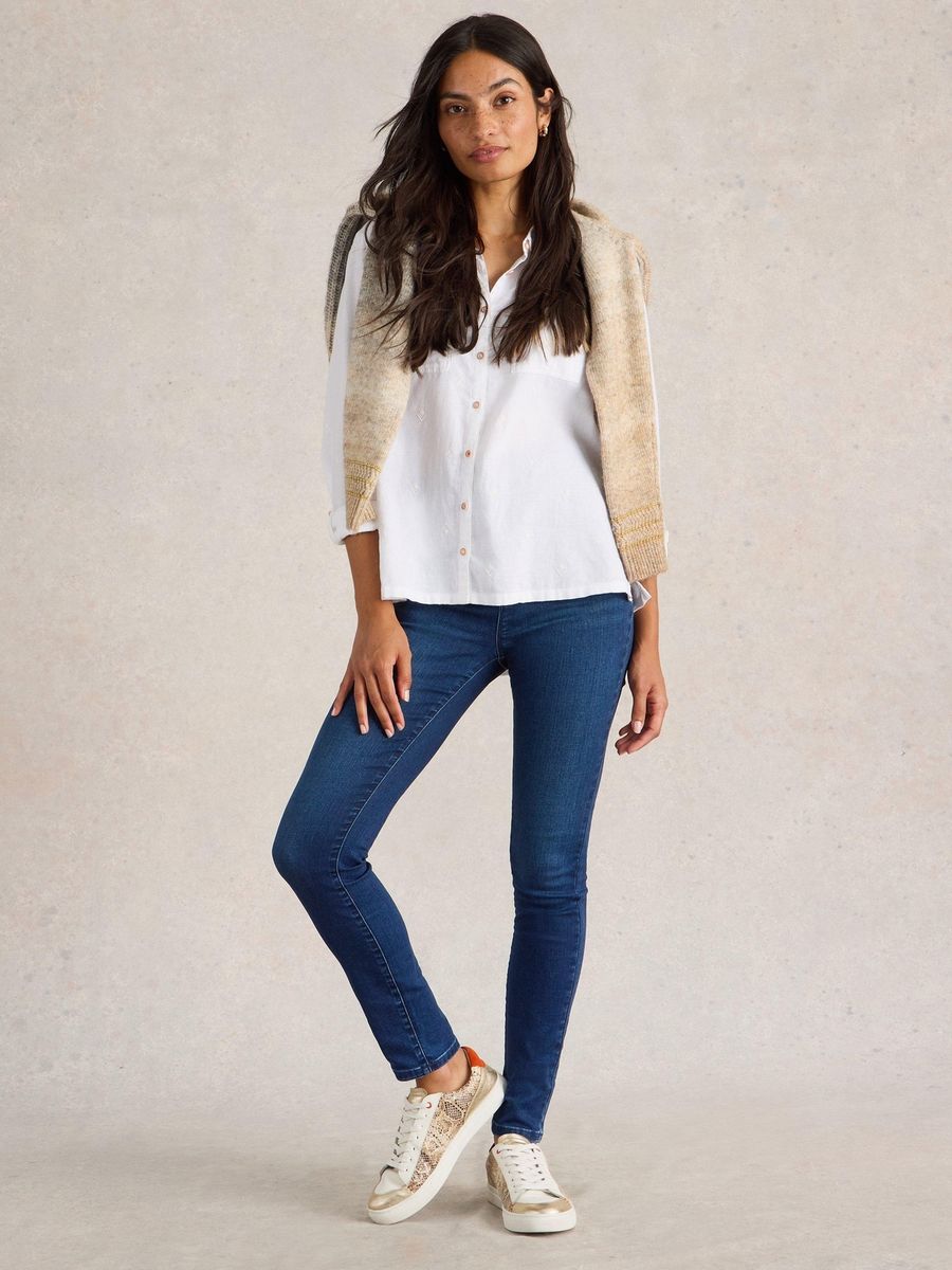 Schmal geschnittene Alltags-Jeggings-Hose