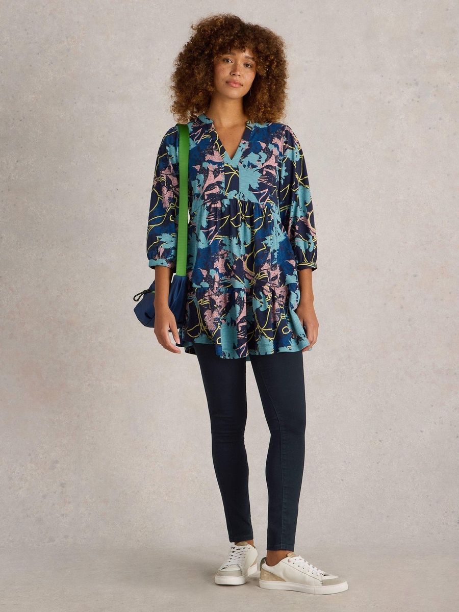 Hochtaillierte Slim Fit Jeggings
