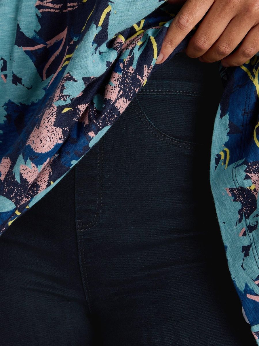 Hochtaillierte Slim Fit Jeggings