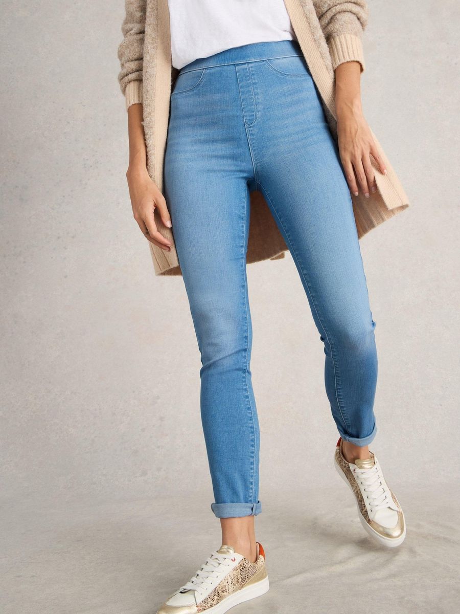 Schmal geschnittene Alltags-Jeggings-Hose