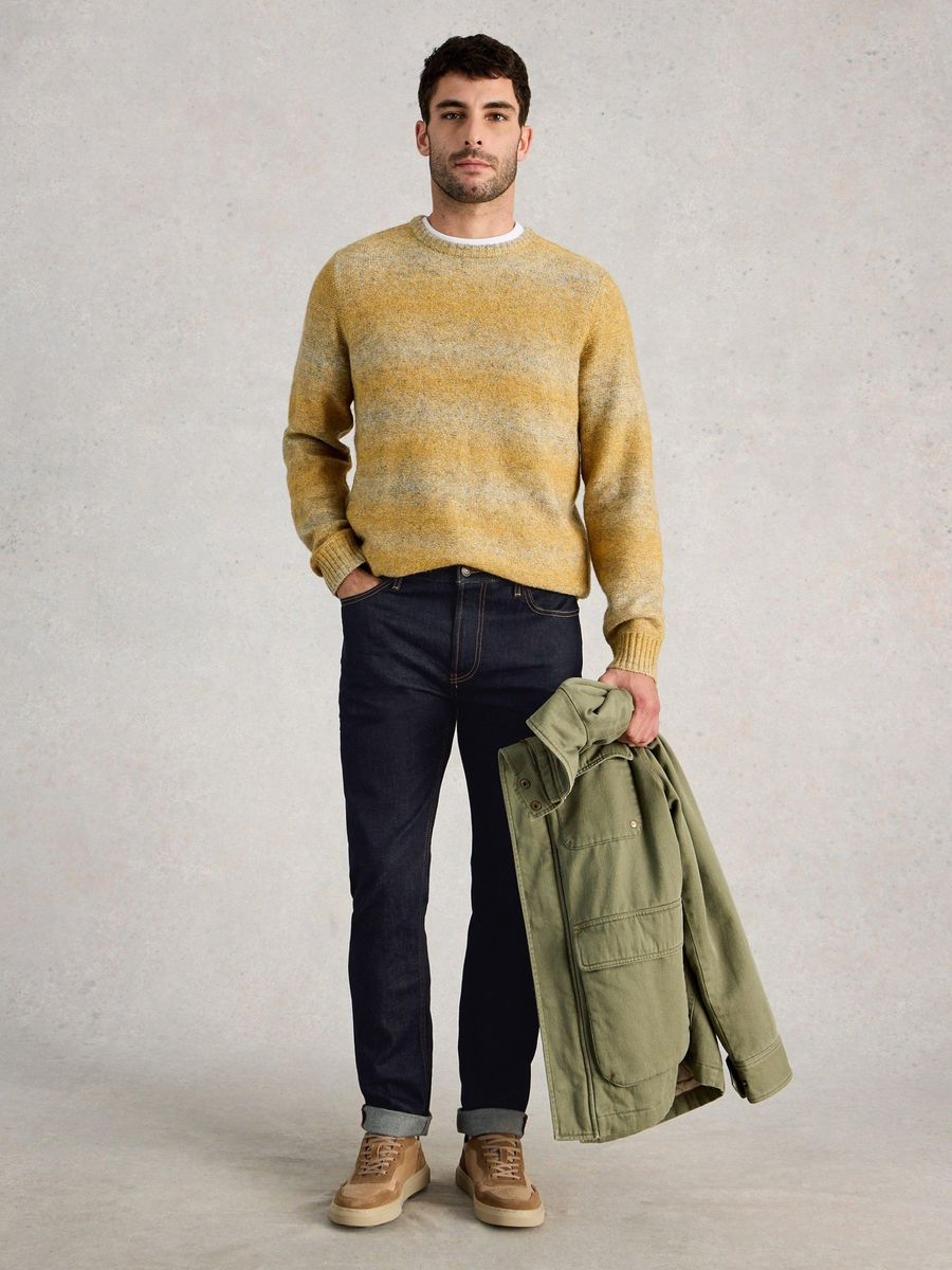Jeans mit geradem Bein, klassische Passform