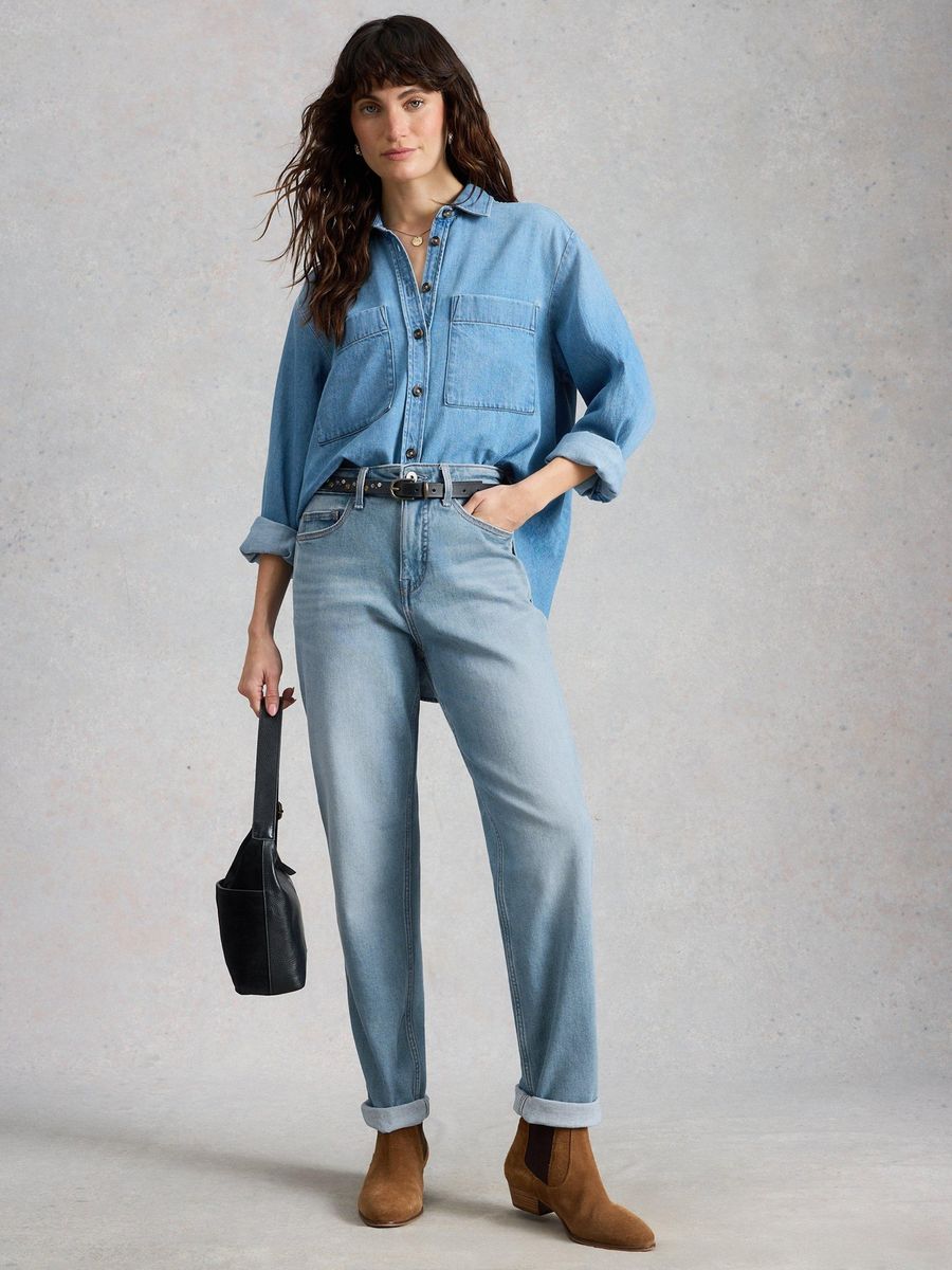 Weekend Jeans mit lockerer Passform