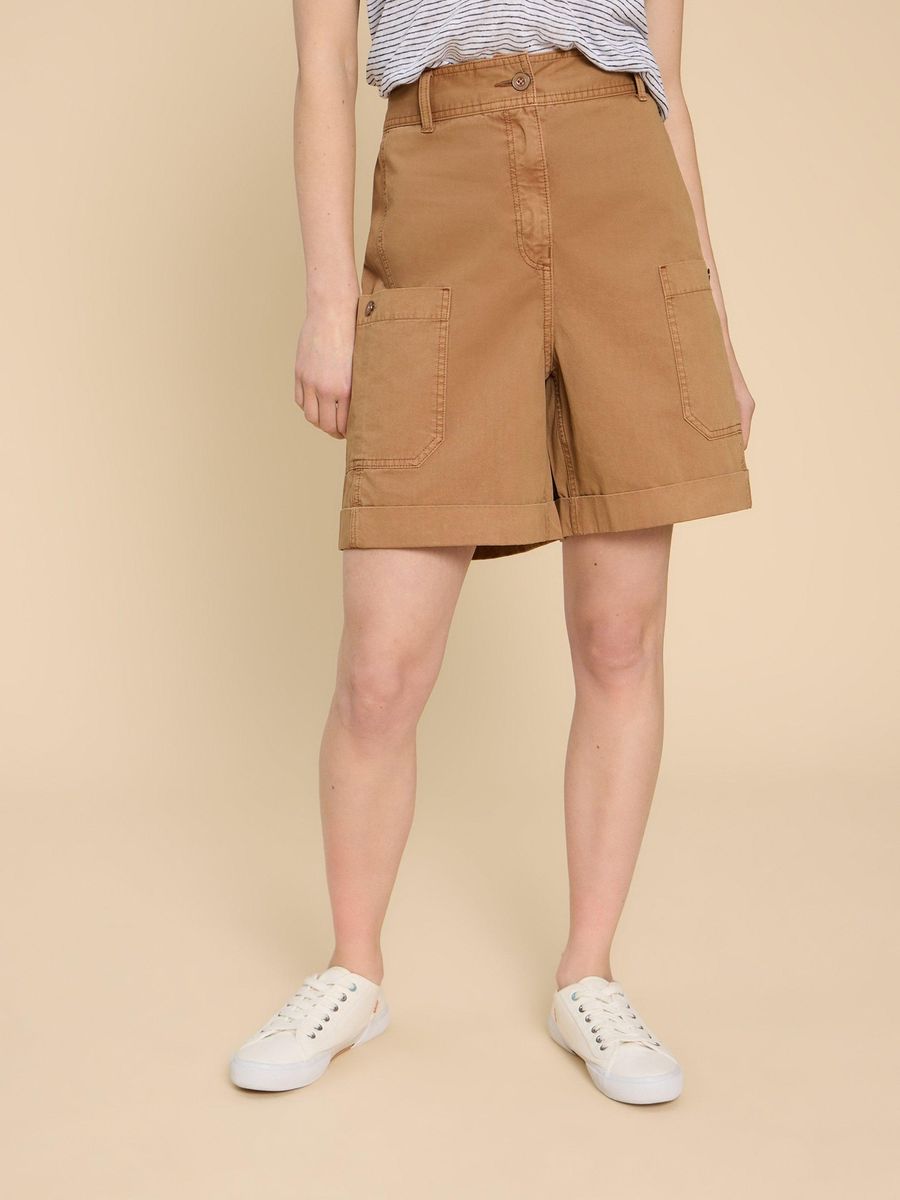 Weit geschnittene Cargo Shorts