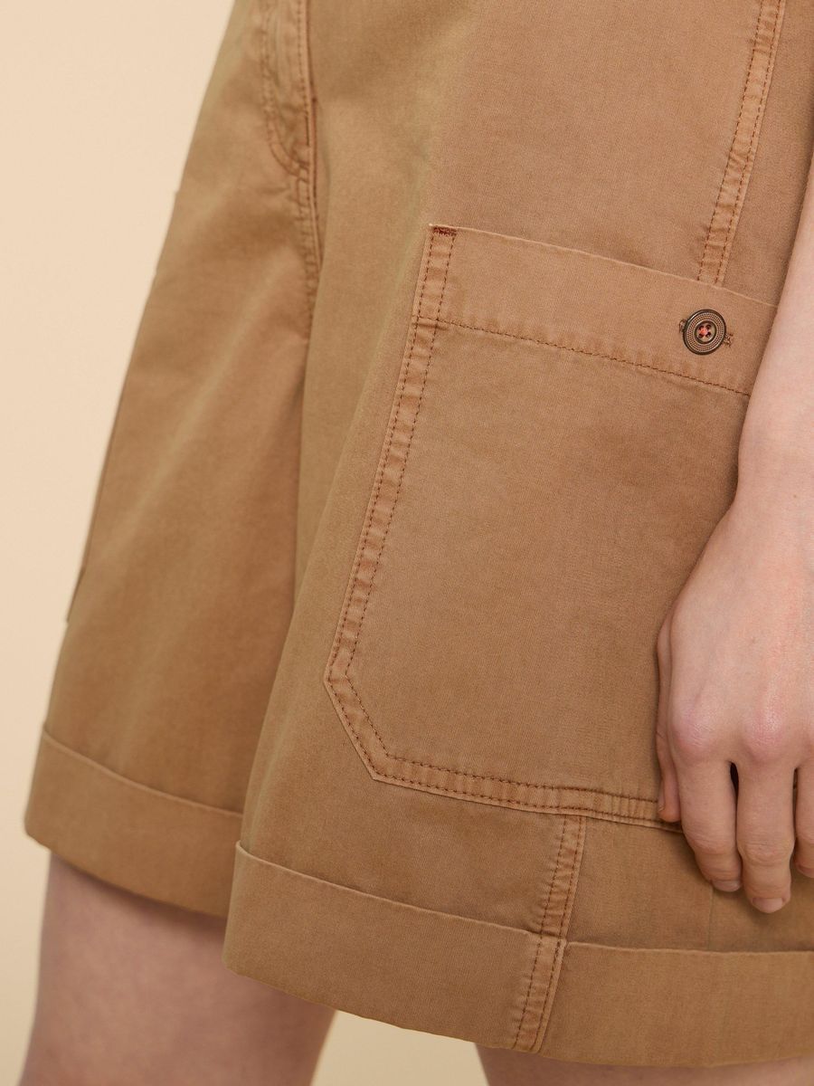 Weit geschnittene Cargo Shorts