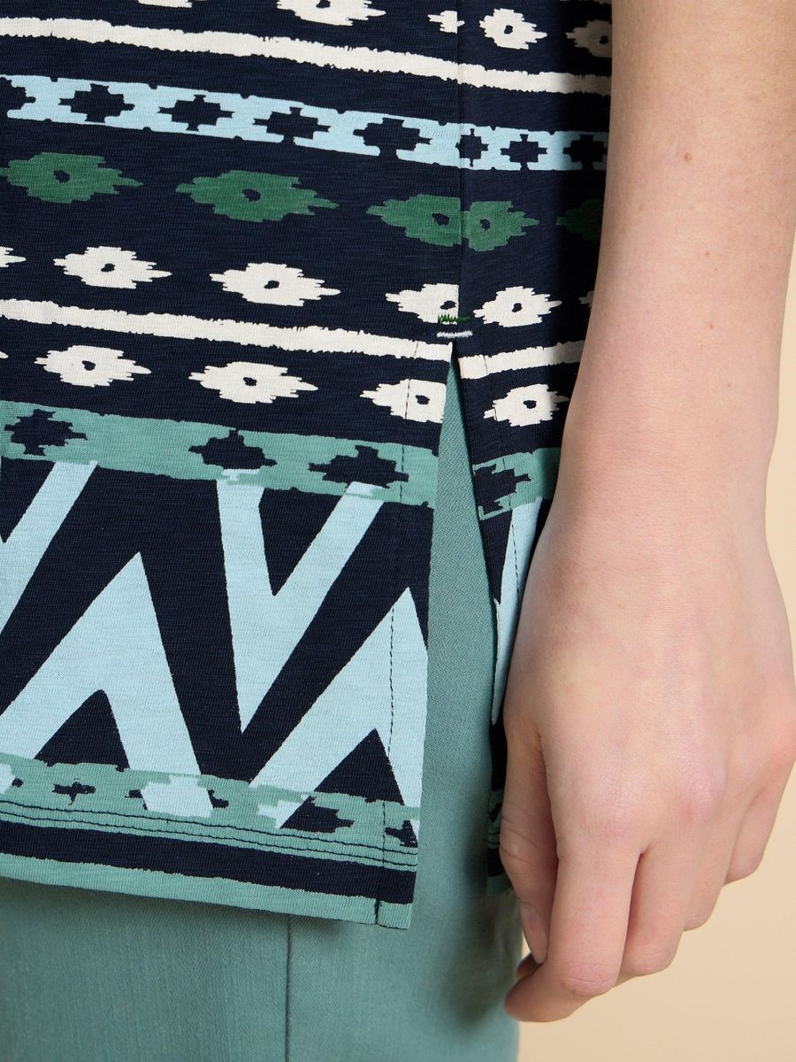Fair Trade Tunika mit Druck