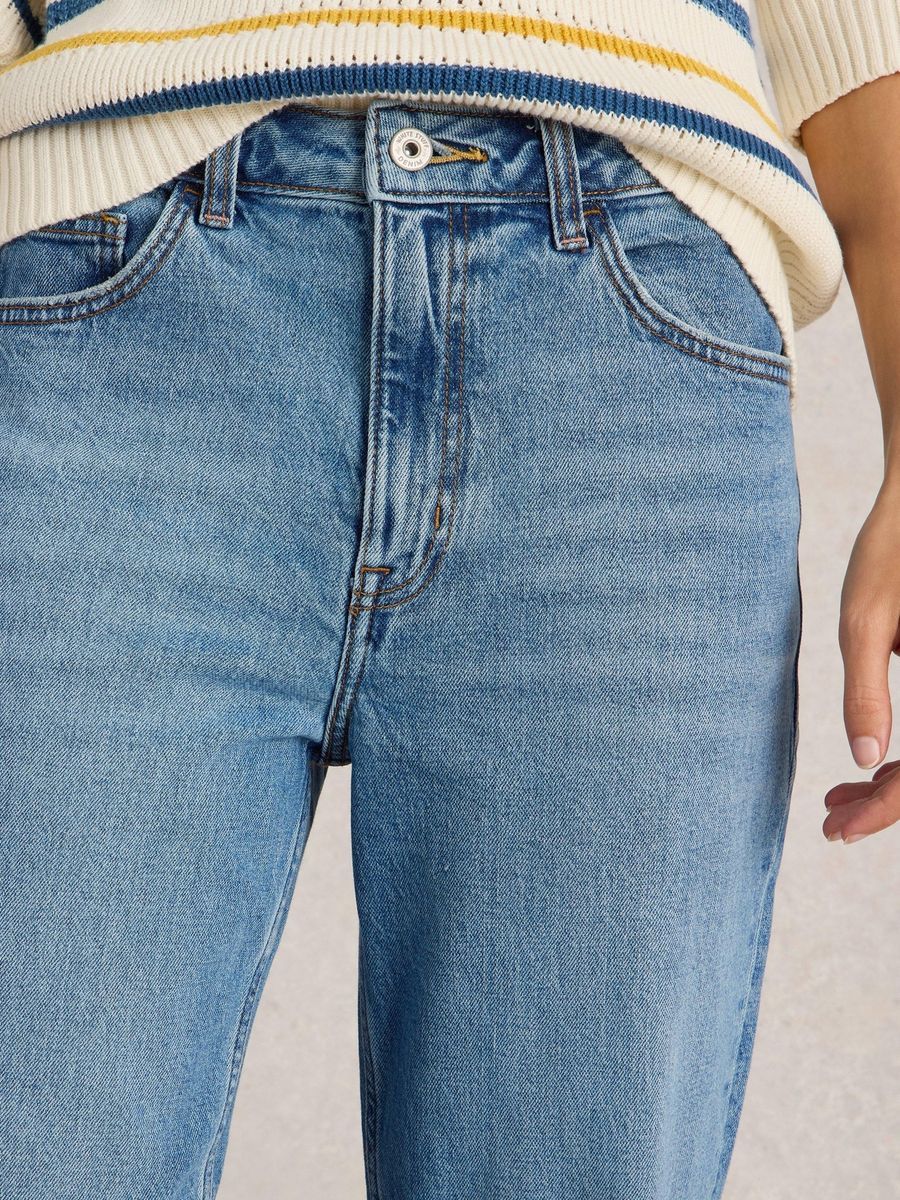 Relaxte Cropped Jeans