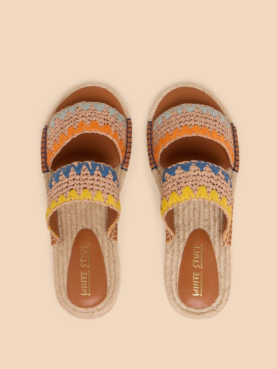 Belflower Bast Sandalen