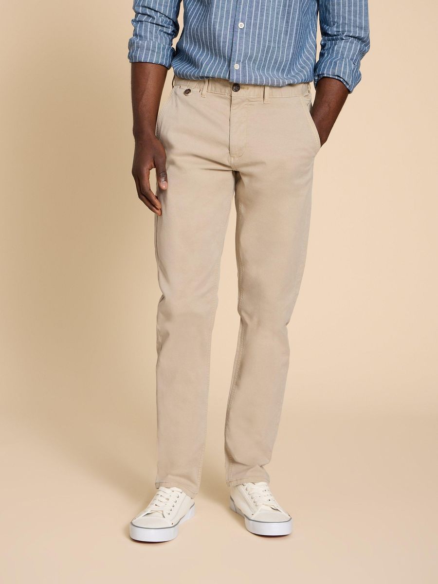 Chinohose Sutton aus Bio-Baumwolle - 38/R