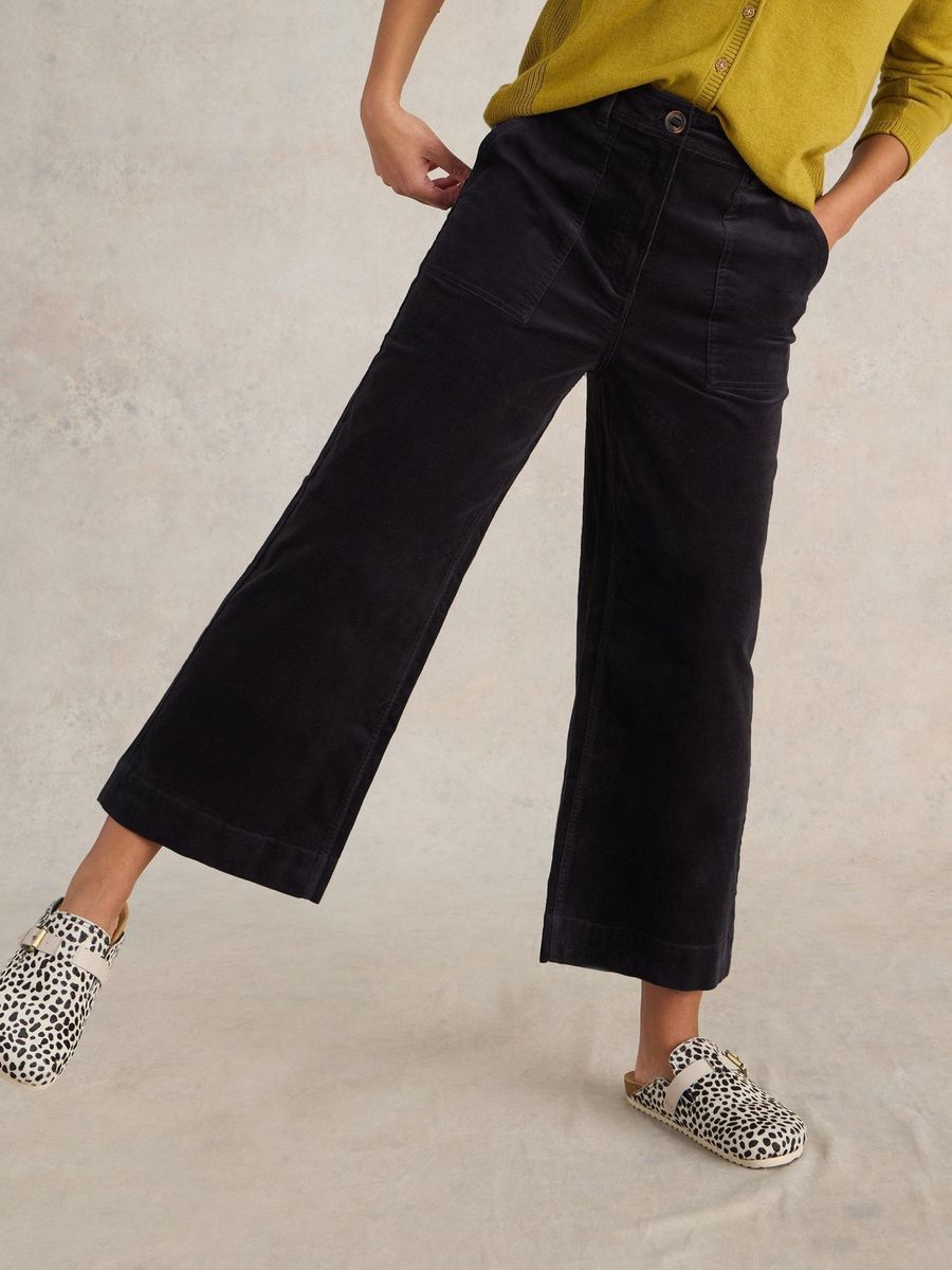 Weite Cord Culottes