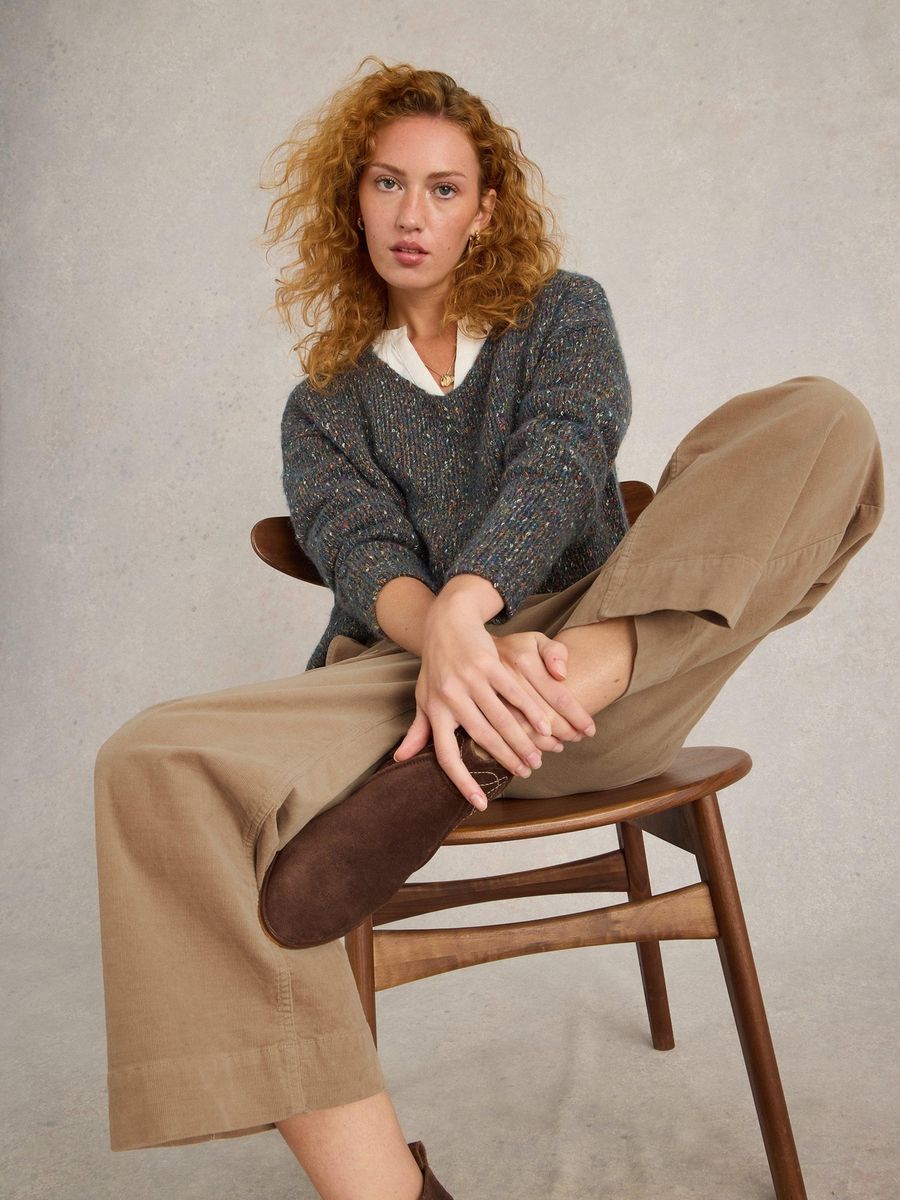 Weite Cord Culottes