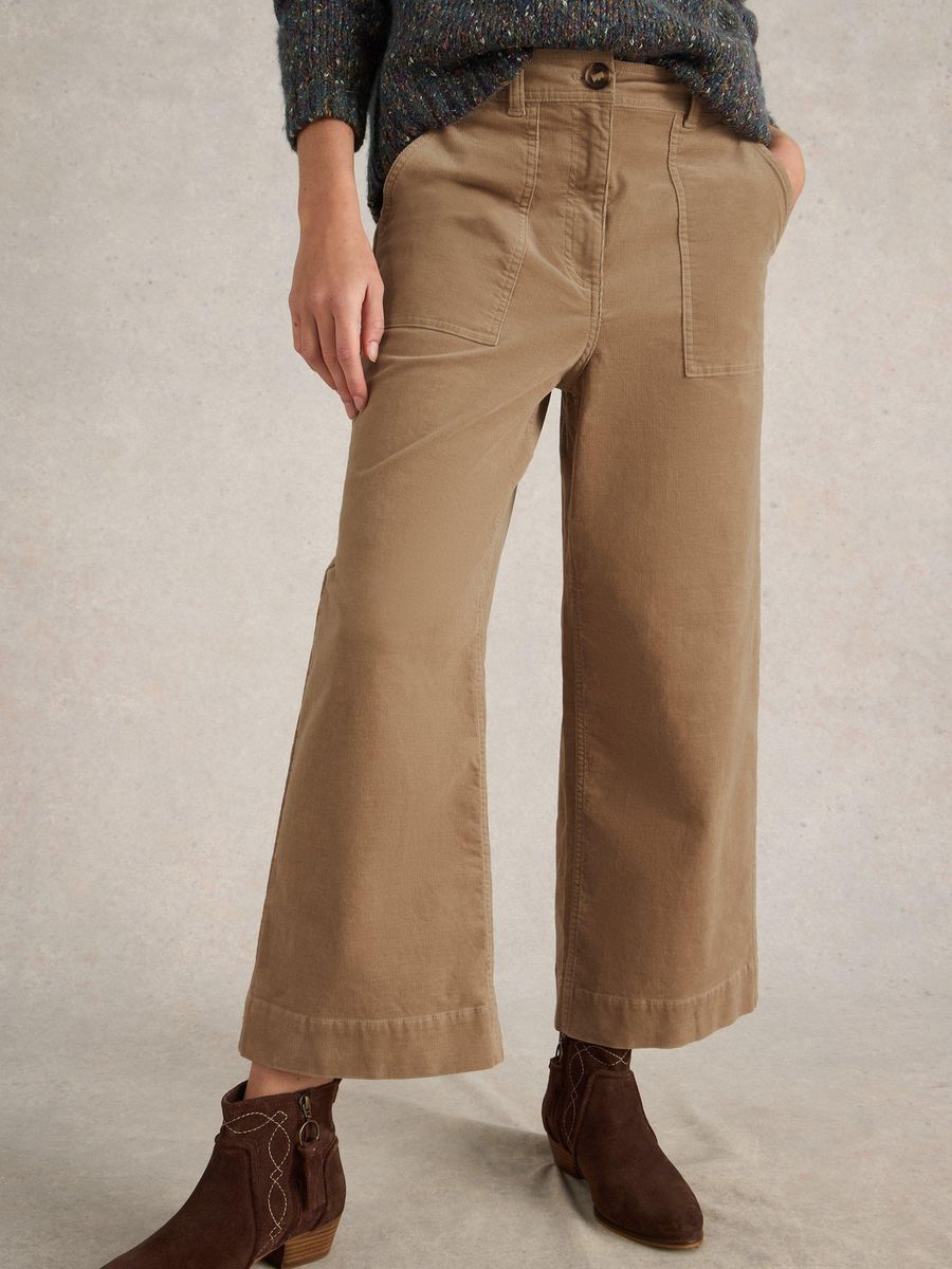 Weite Cord Culottes