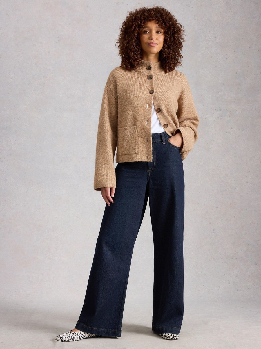 Weite Jeans aus Bio-Baumwolle