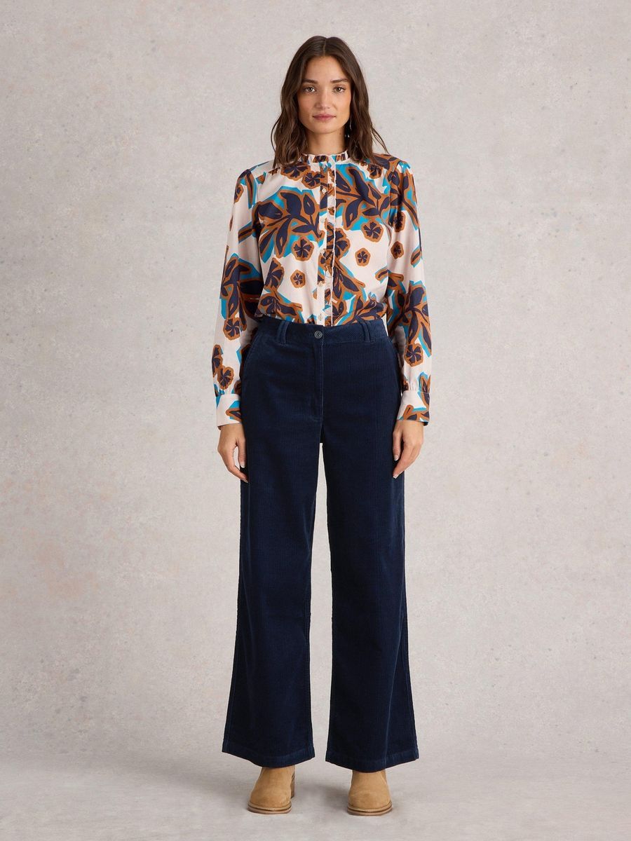 Cordhose Belle mit weitem Bein