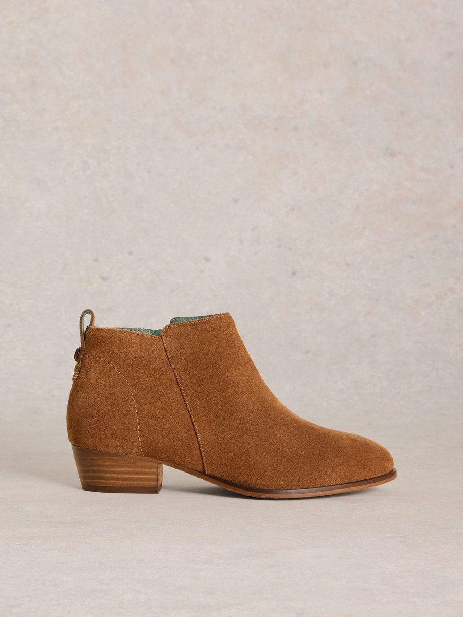 Wildleder-Stiefeletten