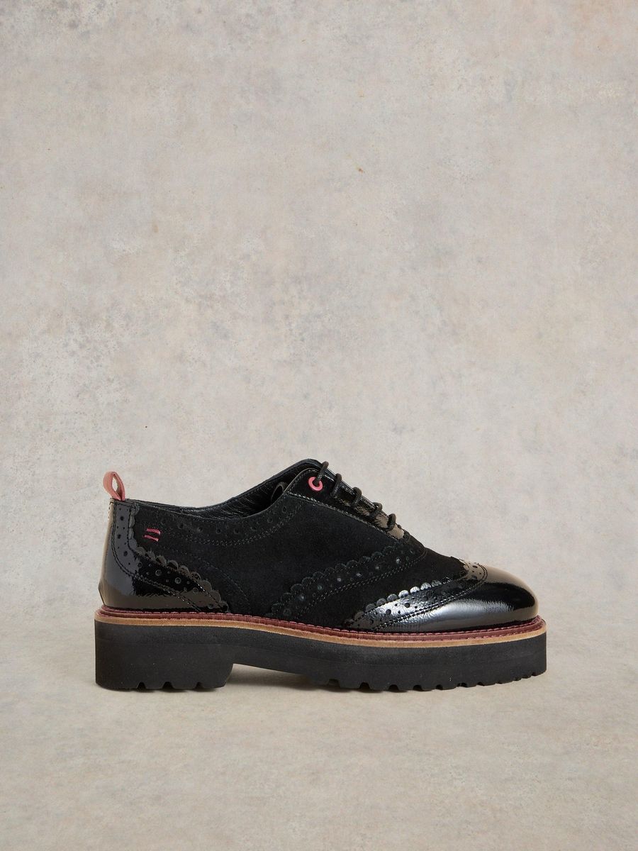 Budapester Halbschuhe mit Plateausohle
