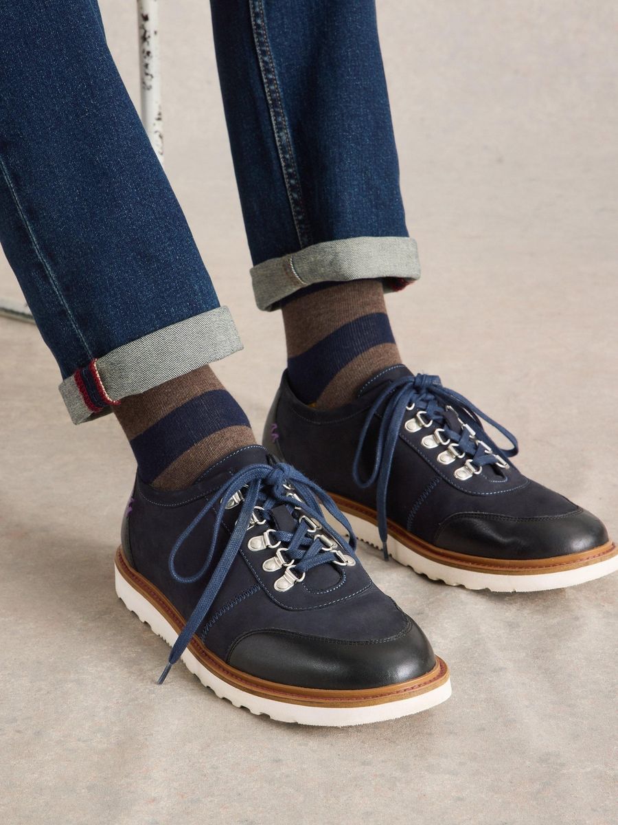 Oxford-Schuhe aus Leder zum Schnüren