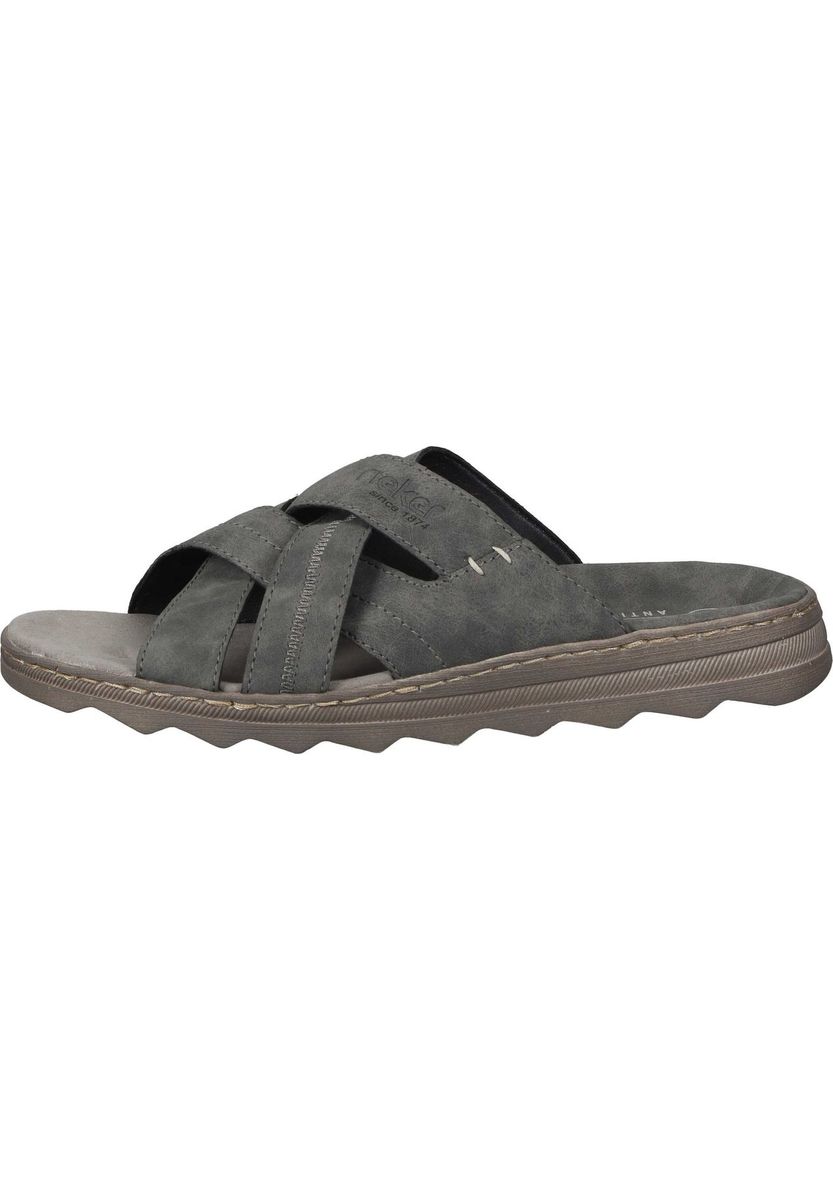 Lässige Herren Pantolette mit gekreuzten Riemen