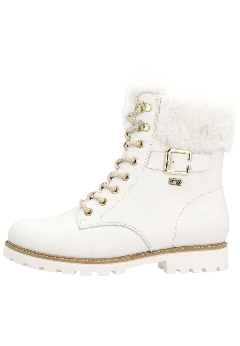 Winter-Lederstiefelette für Damen