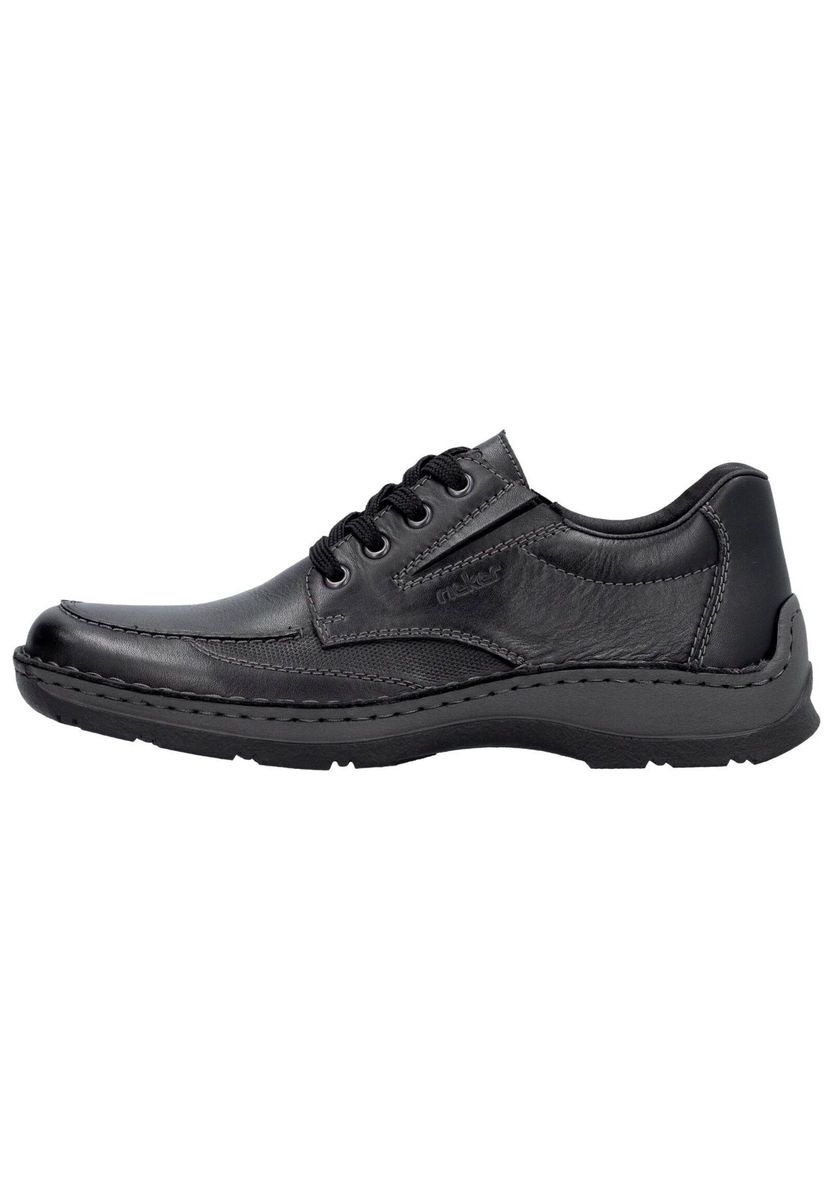 Herren Leder Schnürhalbschuh