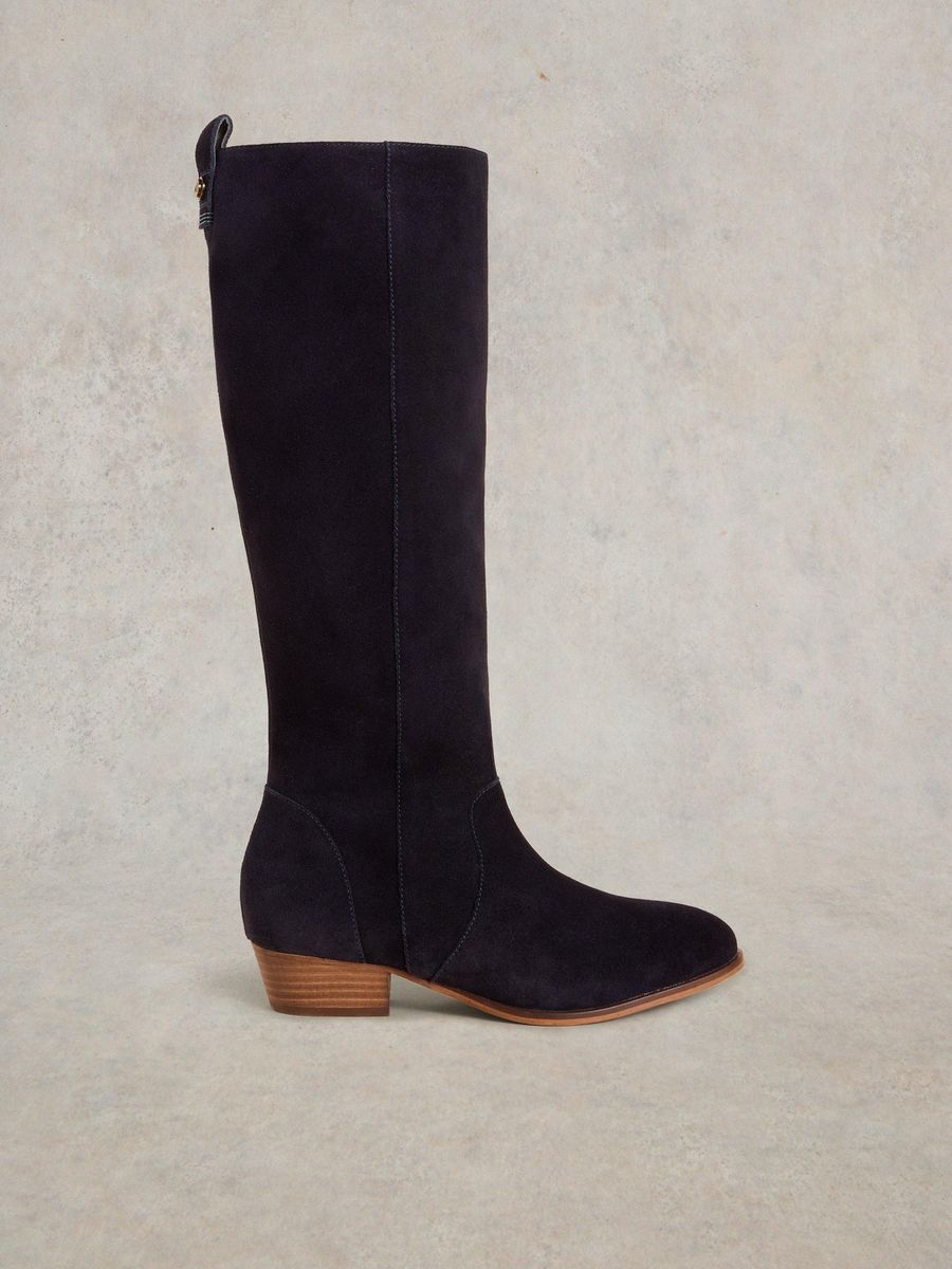 Willow Kniehohe Stiefel aus Wildleder