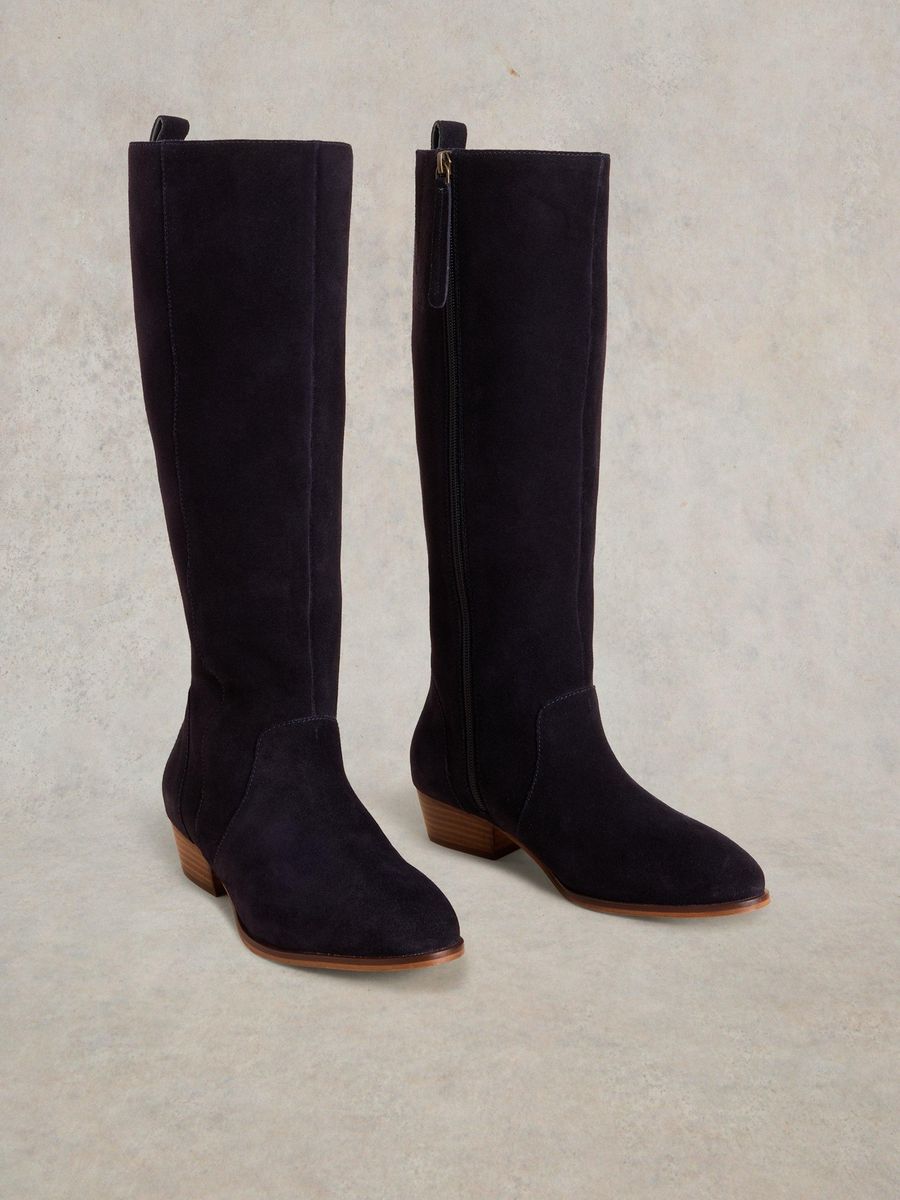 Willow Kniehohe Stiefel aus Wildleder