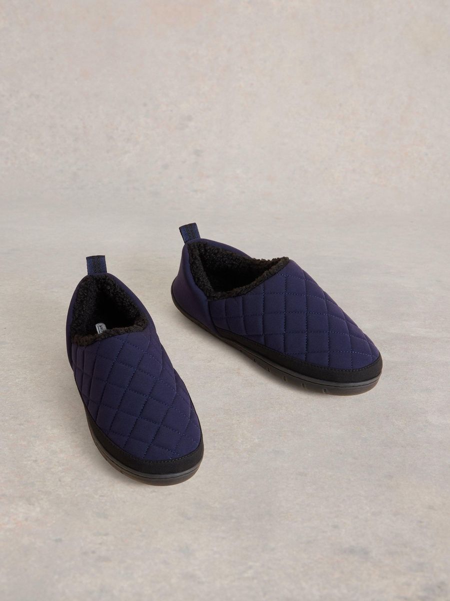 Gesteppte Nylon-Slipper zum Hineinschlüpfen