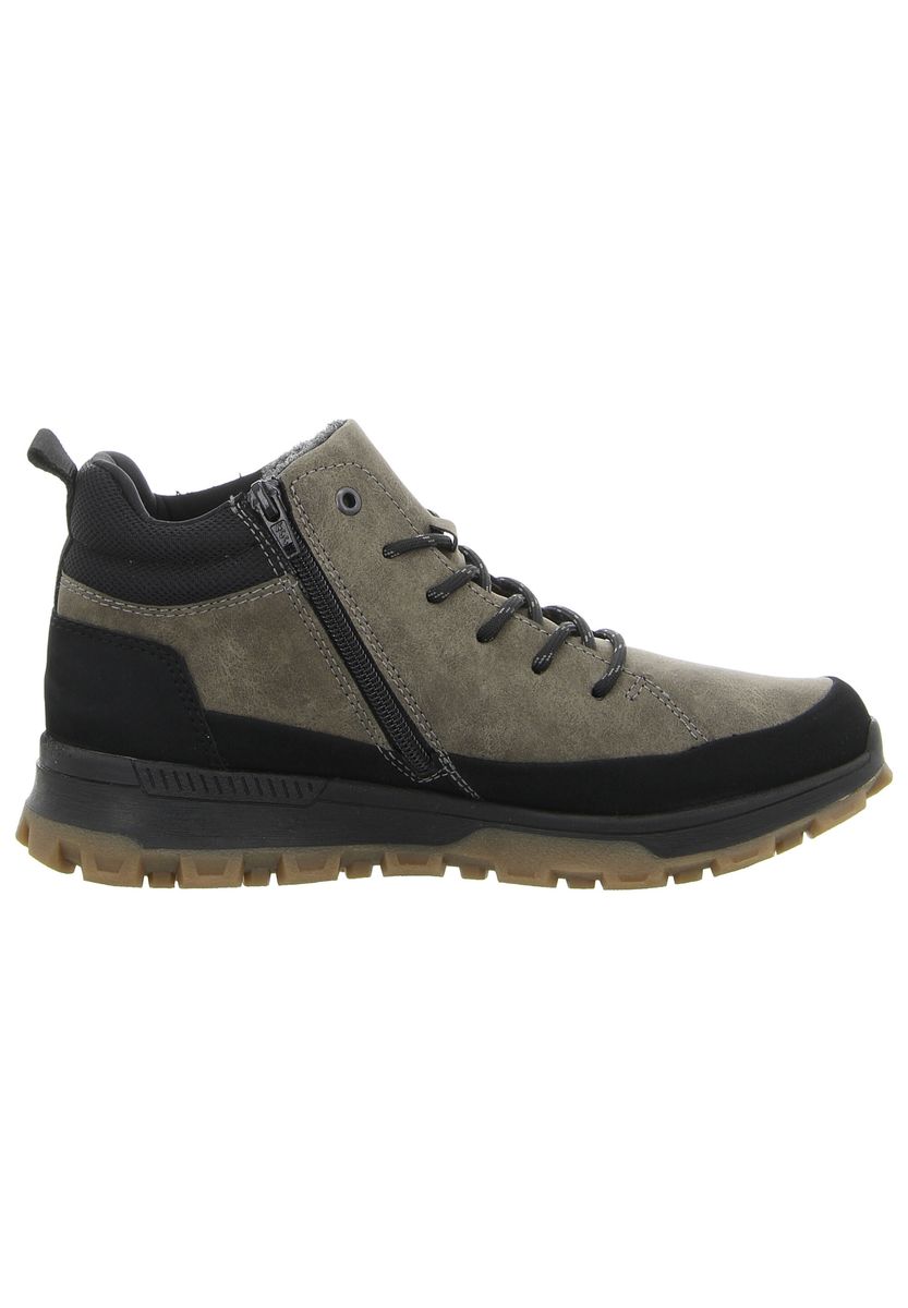 Schnürstiefelette mit gepolsterter Sohle