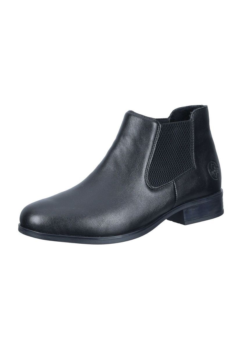 Klassischer schwarzer Chelsea Boot aus Leder