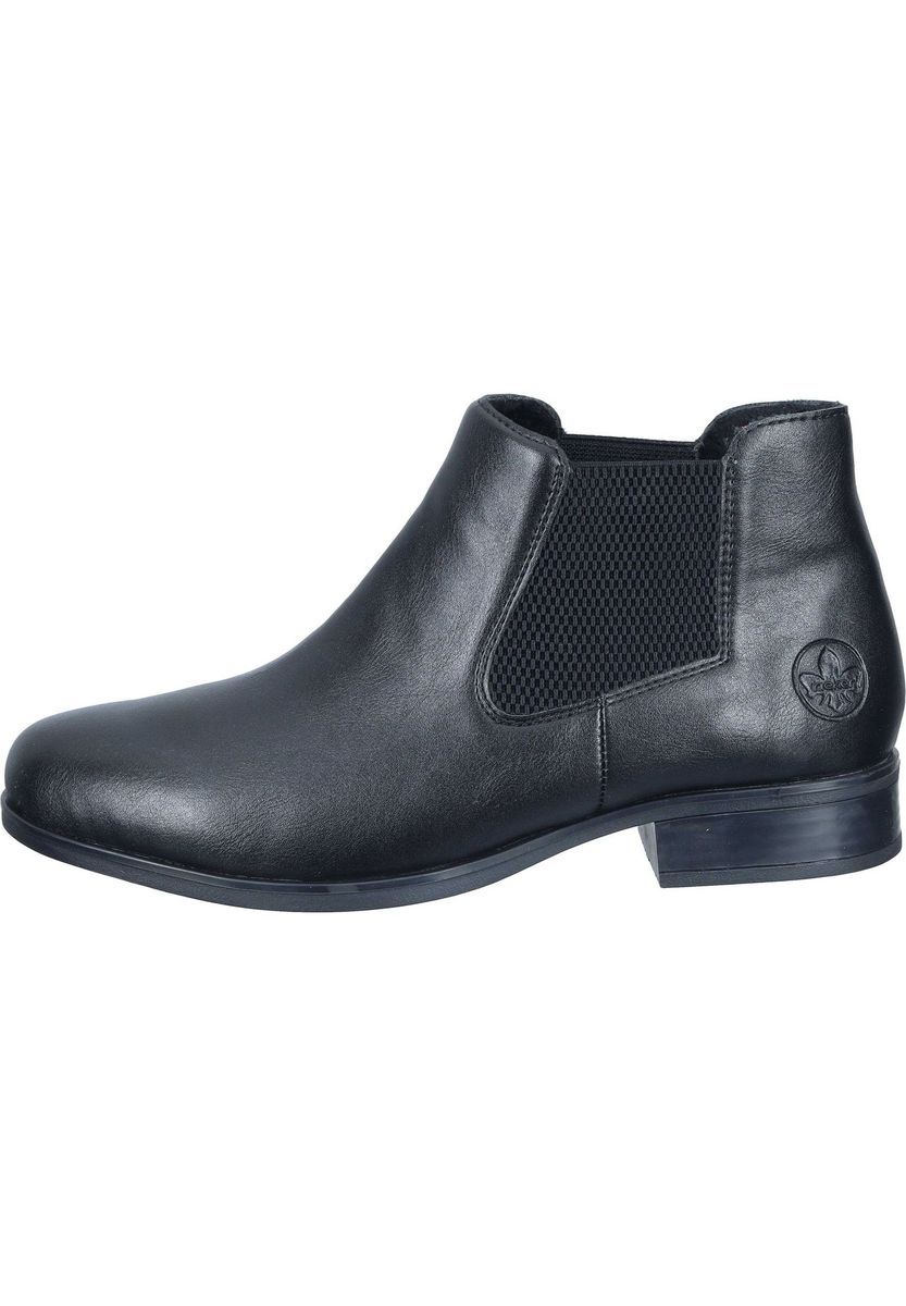 Klassischer schwarzer Chelsea Boot aus Leder