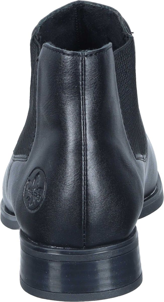 Klassischer schwarzer Chelsea Boot aus Leder