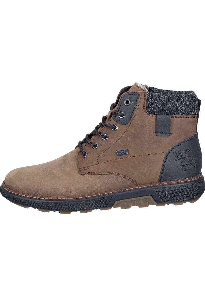 Nubukleder-Stiefelette für Herren