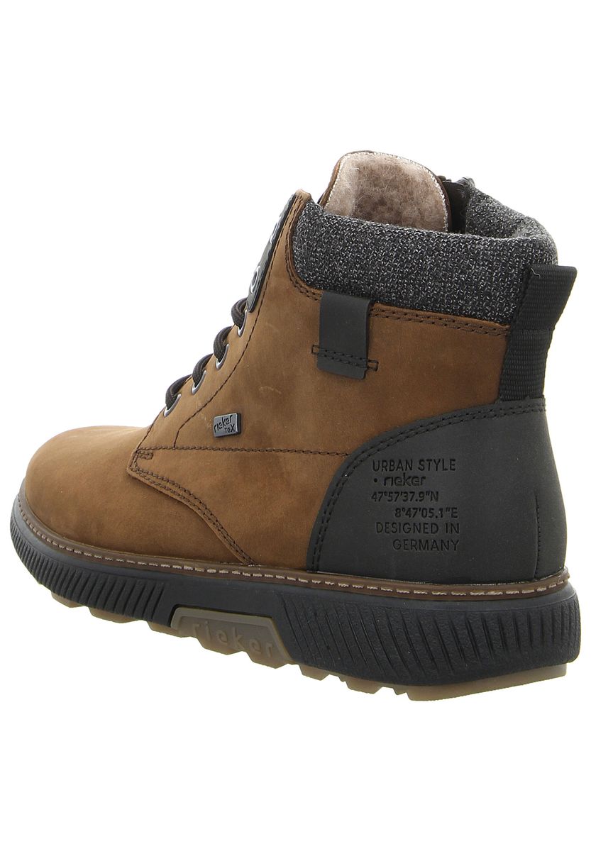 Nubukleder-Stiefelette für Herren