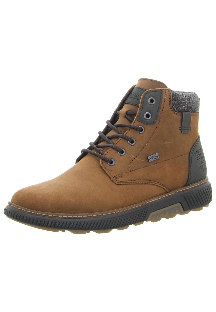 Nubukleder-Stiefelette für Herren
