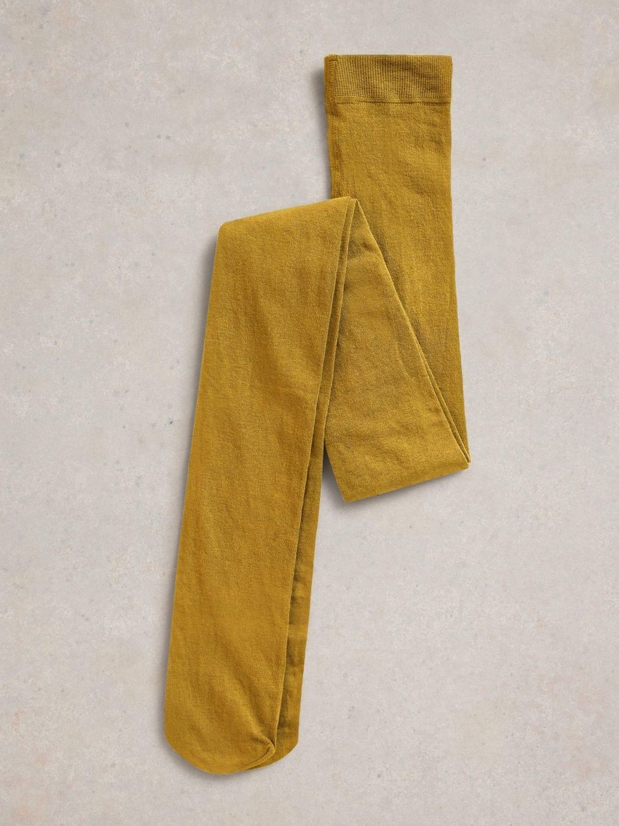 Blickdichte Strumpfhose aus Bio-Baumwolle