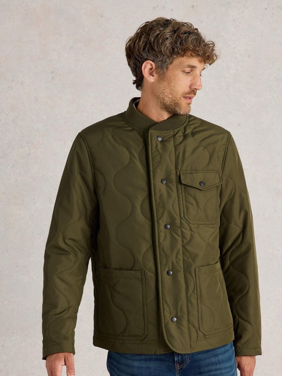 Gesteppte, leichte Jacke mit Taschen