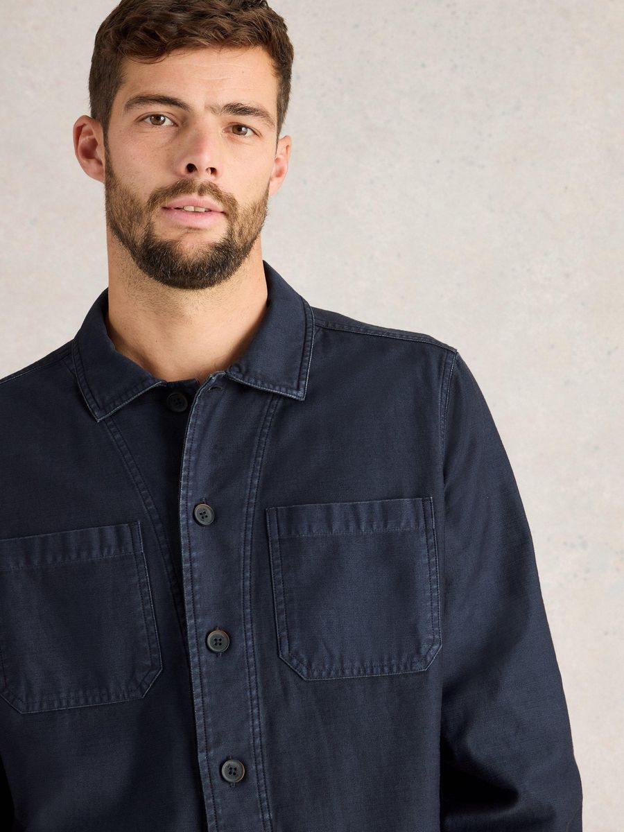 Herren Twill Utility Jacke aus Baumwolle