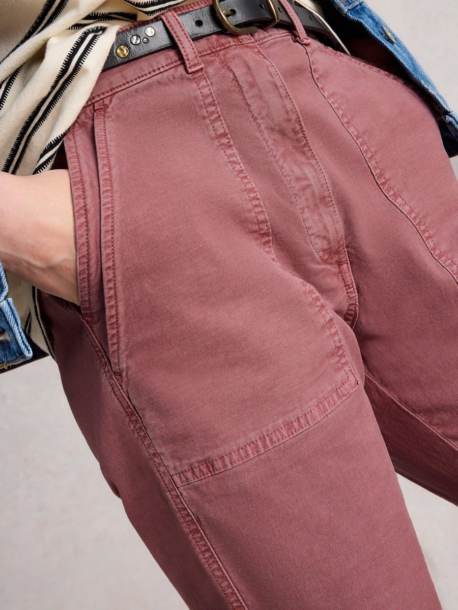 Klassische Chinohose aus Bio-Baumwollmischung