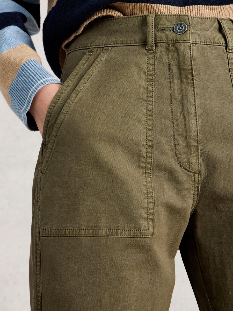 Klassische Chinohose aus Bio-Baumwollmischung