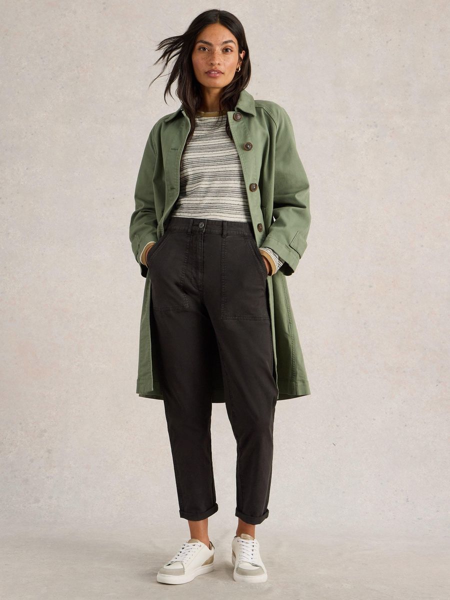 Klassische Chinohose aus Bio-Baumwollmischung