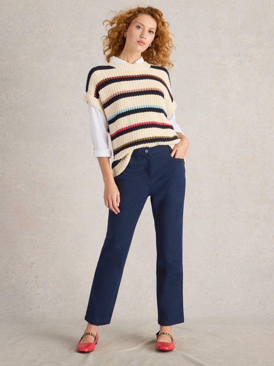 Klassische Hose mit geradem Bein