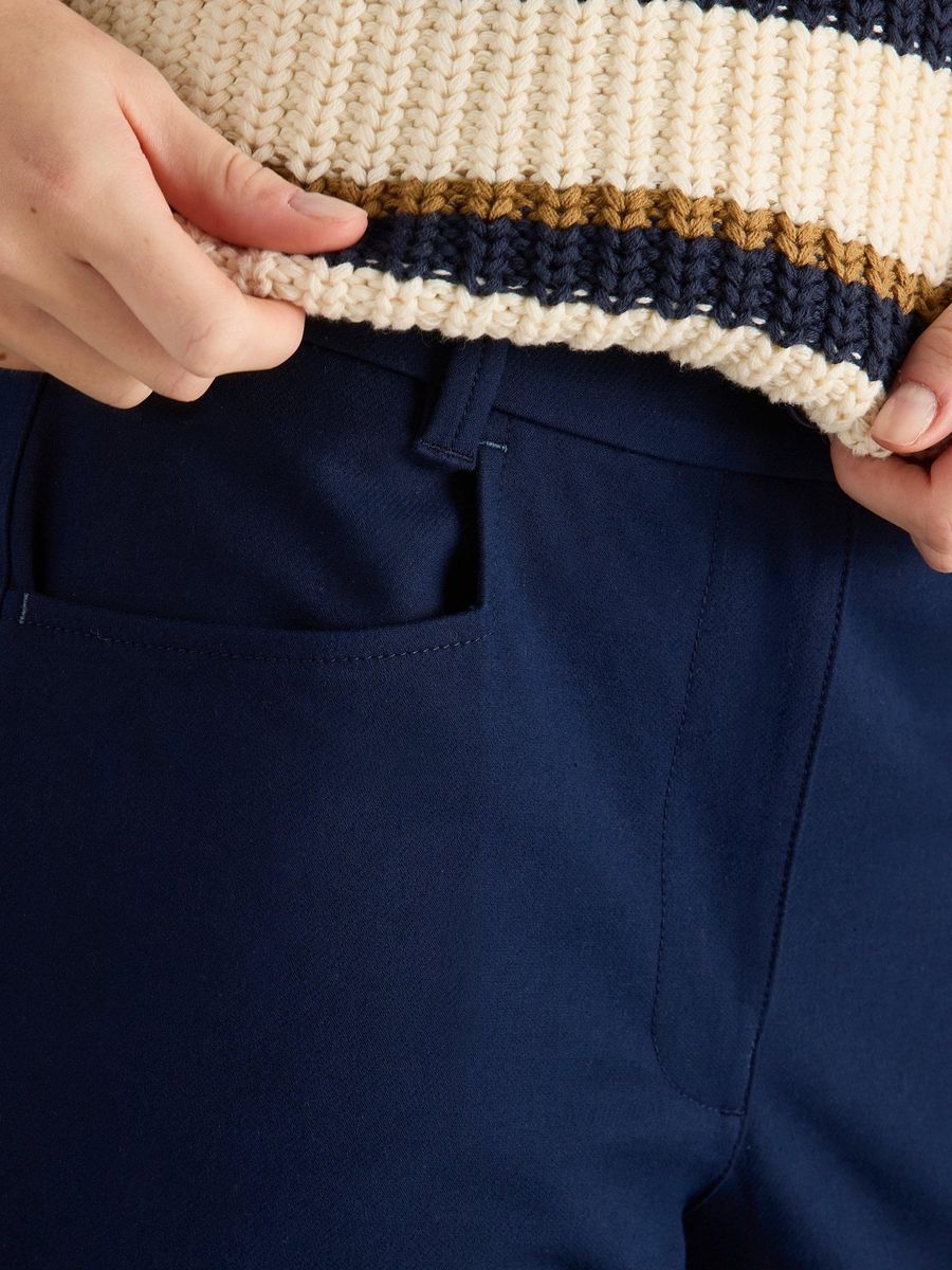 Klassische Hose mit geradem Bein