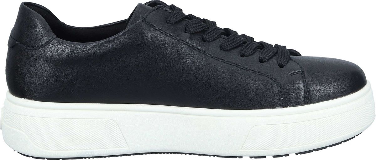 Klassischer Schnür-Sneaker mit Reißverschlussdetail