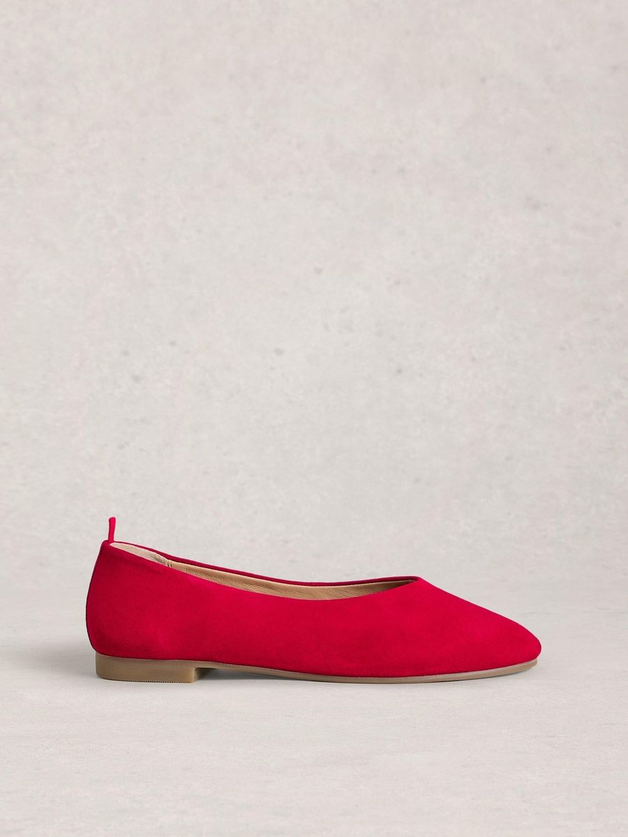 Elegante Ballerinas aus Wildleder