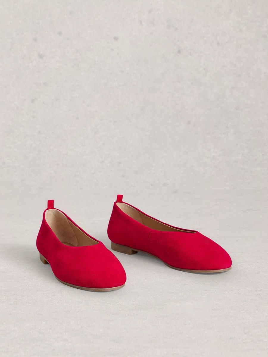 Elegante Ballerinas aus Wildleder