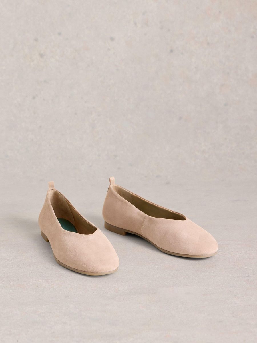 Elegante Ballerinas aus Wildleder