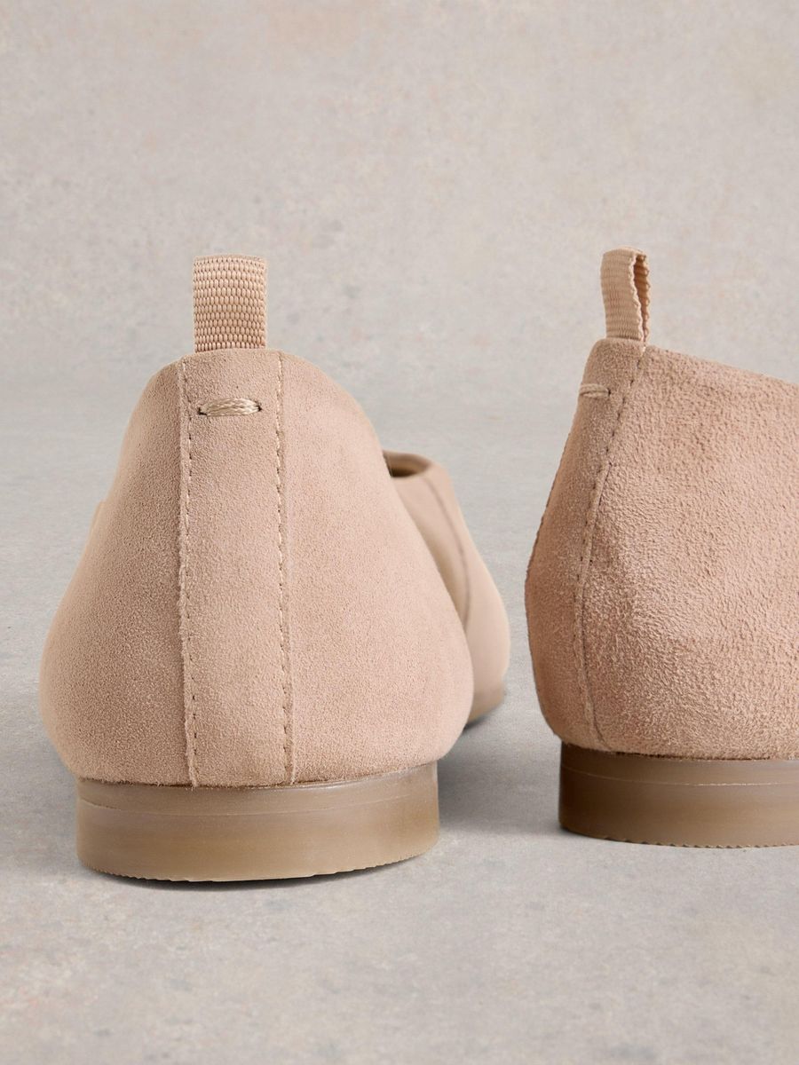 Elegante Ballerinas aus Wildleder