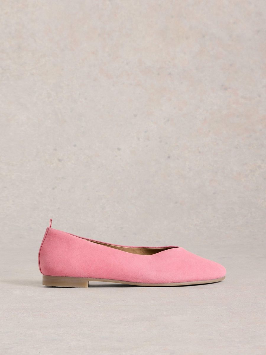Elegante Ballerinas aus Wildleder