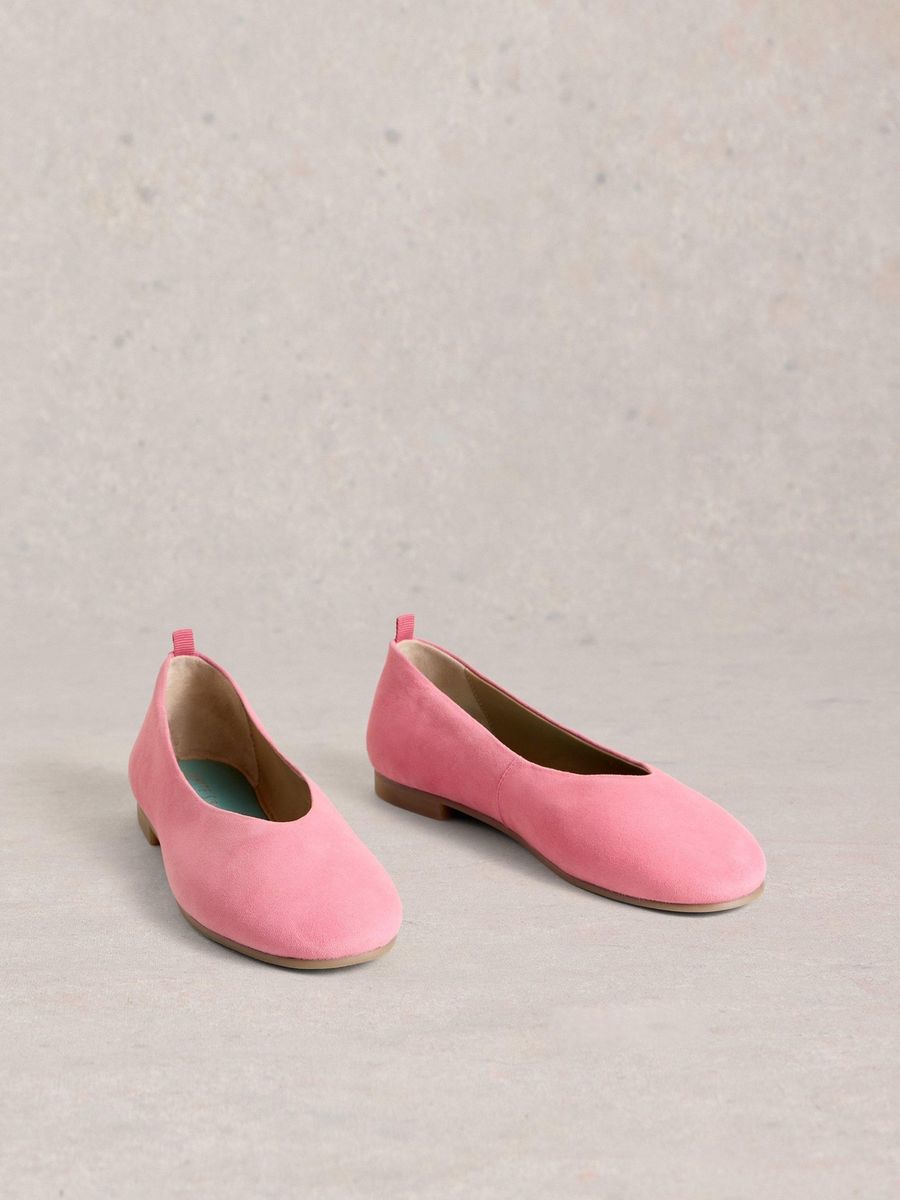 Elegante Ballerinas aus Wildleder